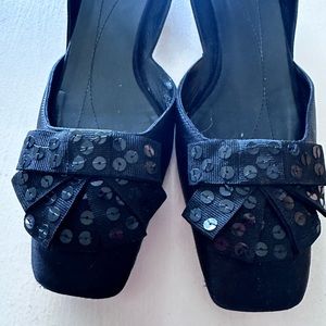Satin evening shoes Kate Spade  excellent condition